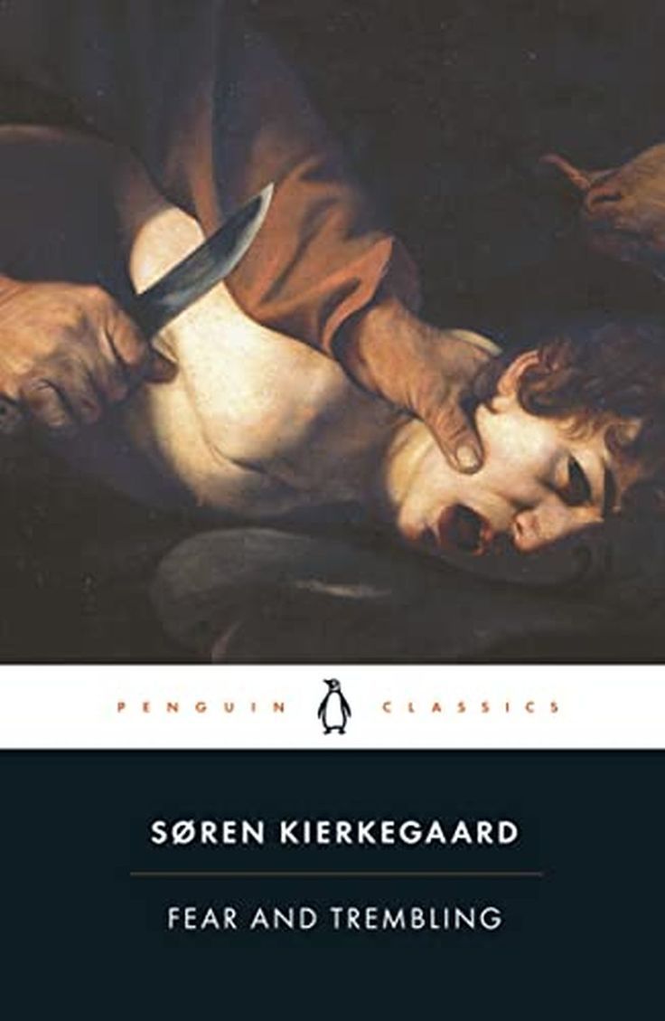 Fear and Trembling by Søren Kierkegaard book cover