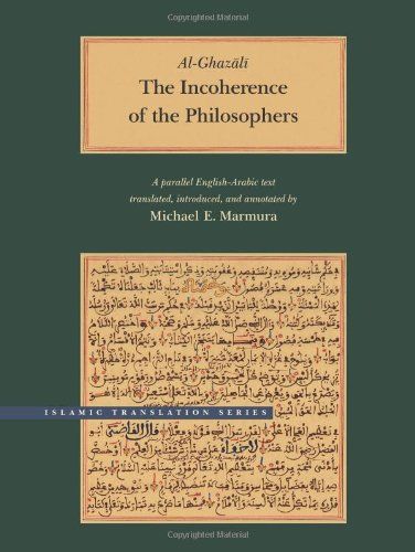 The Incoherence of the Philosophers by Al-Ghazali book cover