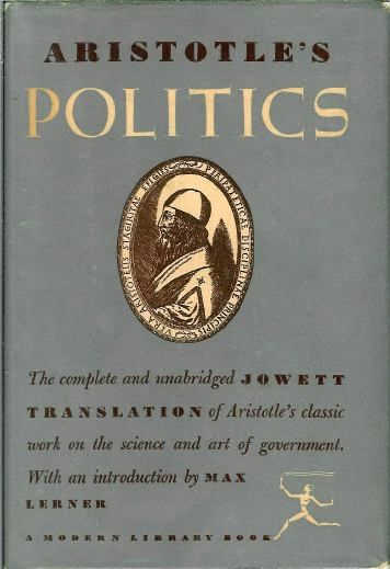 Politics by Aristotle book cover
