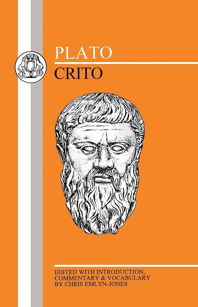 Crito by Plato book cover