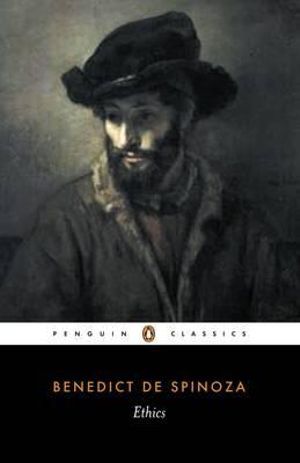 Ethics by Baruch Spinoza book cover