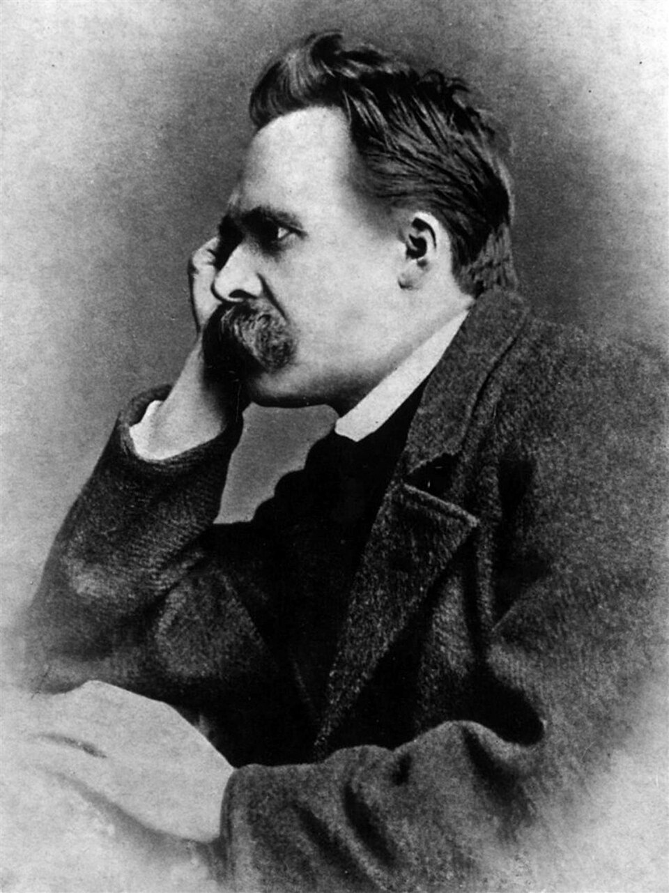 Portrait of Friedrich Nietzsche, German philosopher of the nineteenth century