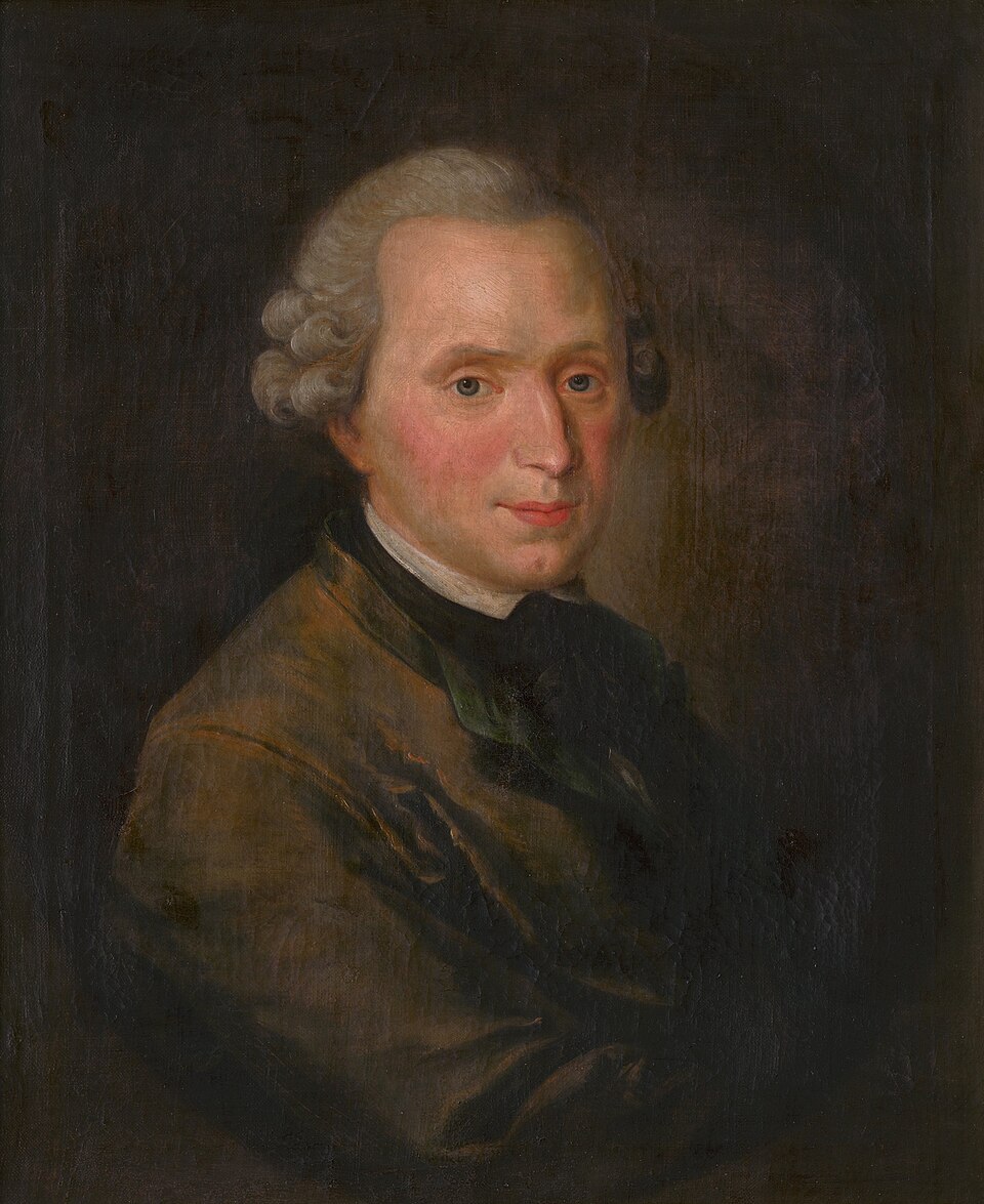 Immanuel Kant, an influential philosopher of deontological ethics