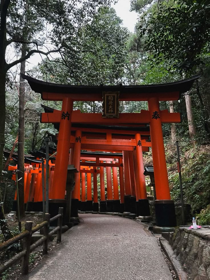 Traditional Japanese Shinto shrine and kami worship
