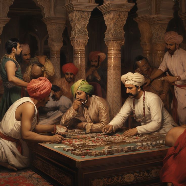 Artistic representation of military strategy and warfare in Kautilyan statecraft