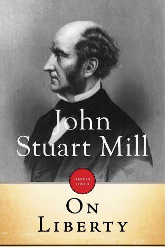 On Liberty by John Stuart Mill book cover