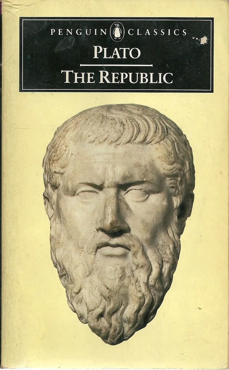 The Republic by Plato book cover
